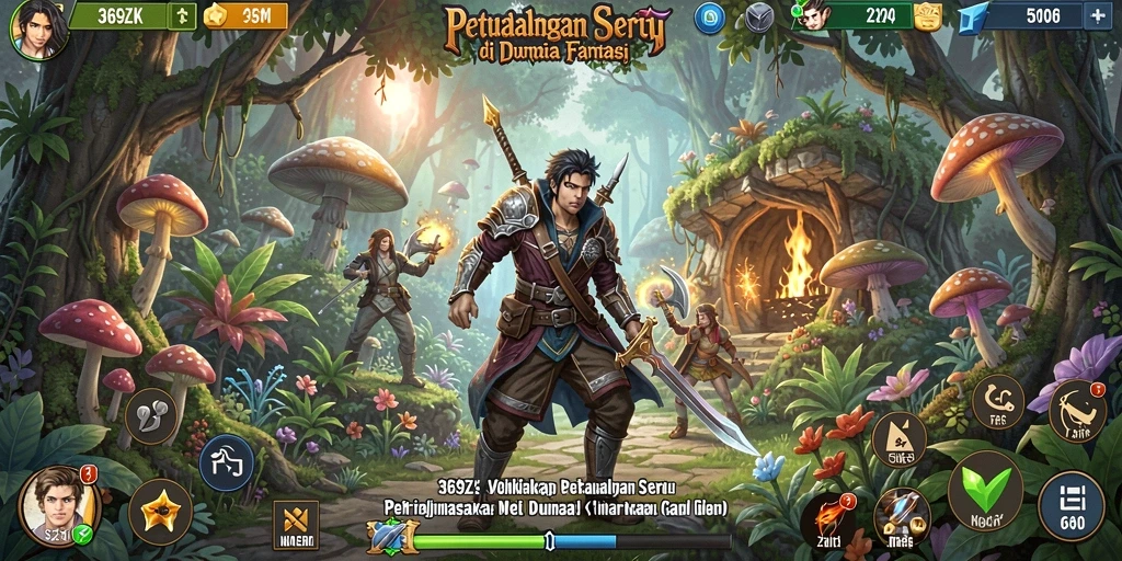Screenshot <strong>369ZK</strong> menampilkan pemandangan indah dari dunia petualangan.