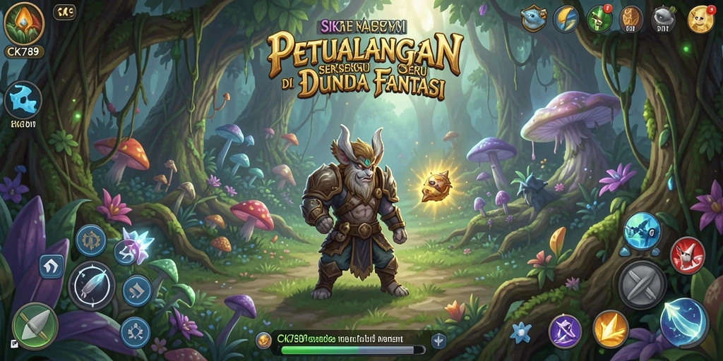 Tangkapan layar utama CK789 menampilkan gameplay petualangan yang menegangkan.