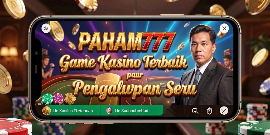 Tampilan gameplay seru di aplikasi Kasino PAHAM777.