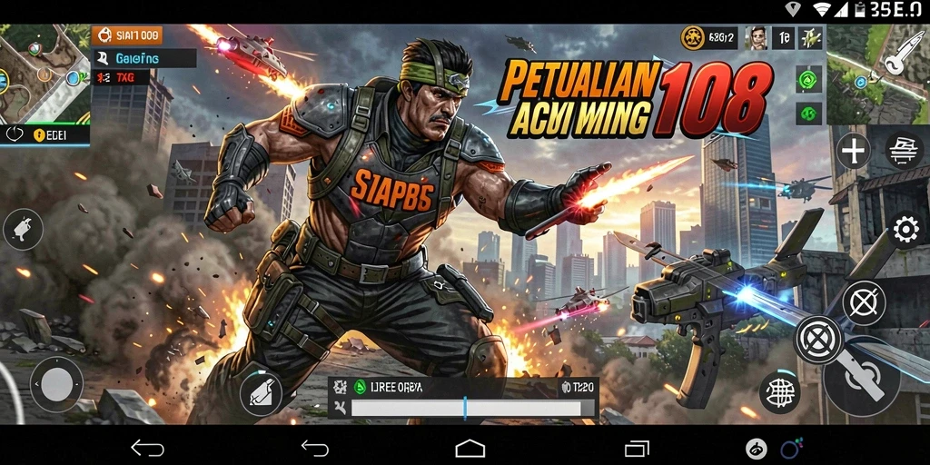 Tampilan gameplay SIAP108 yang penuh aksi dan menantang.