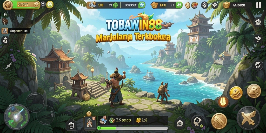 Gameplay Open World yang menarik dan mendalam dalam TOBAWIN88.